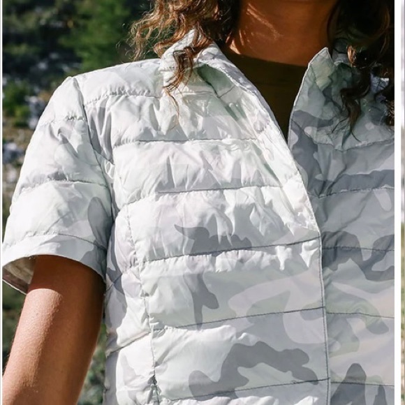 My ANORAK feather down short sleeve jacket. - Picture 6 of 9